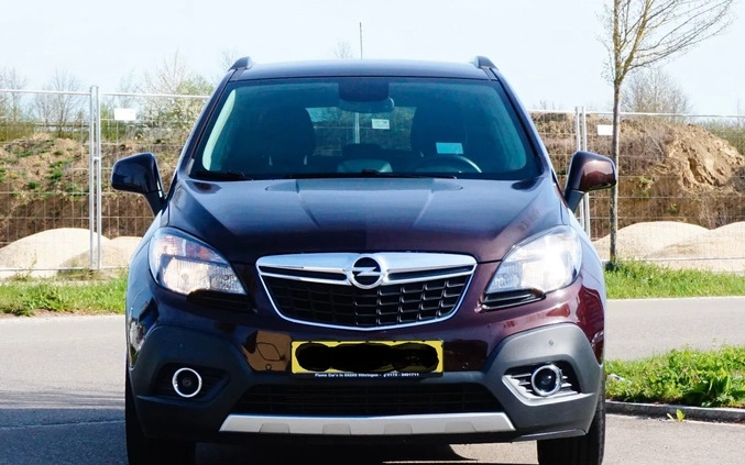 Opel Mokka cena 49900 przebieg: 118000, rok produkcji 2016 z Stęszew małe 121